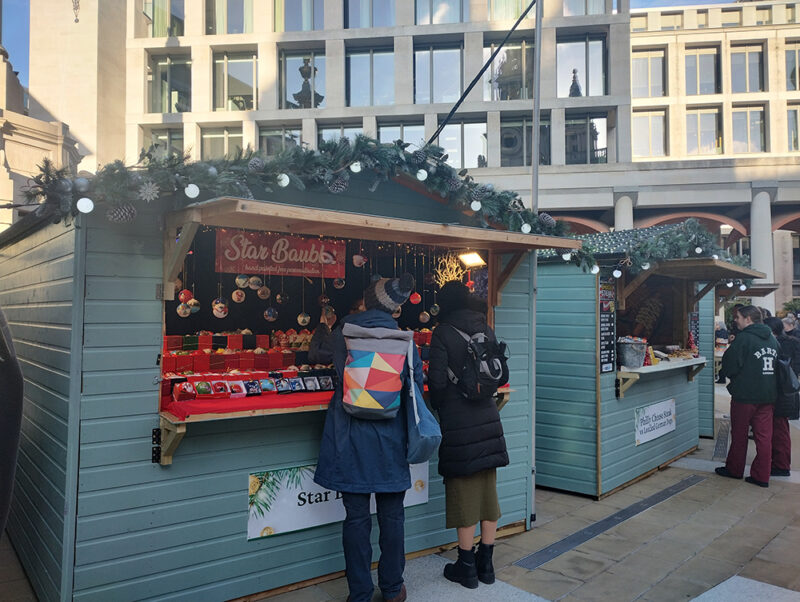 Christmas Markets Paternoster Square and by St Paul’s