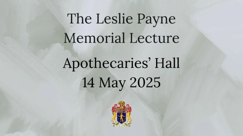 Reconstructing the Wounded: The Leslie Payne Memorial Lecture